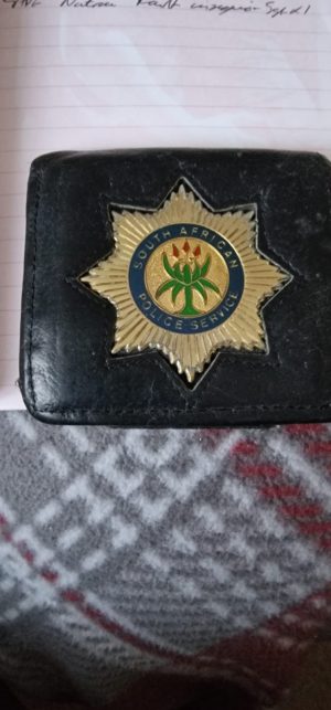 SAP Leather Wallet with badge